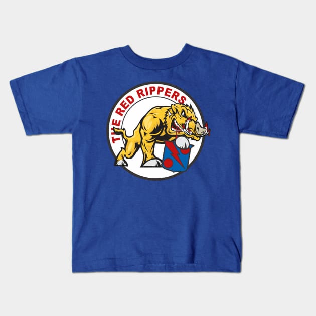 VFA-11 The Red Rippers Kids T-Shirt by MBK